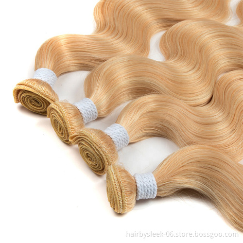 REBECCA 18~36 inches 100g Body Wave Ombre Brown 613 Blonde Synthetic Hair Extensions Ponytail Hair Bundles Synthetic Hair Weave